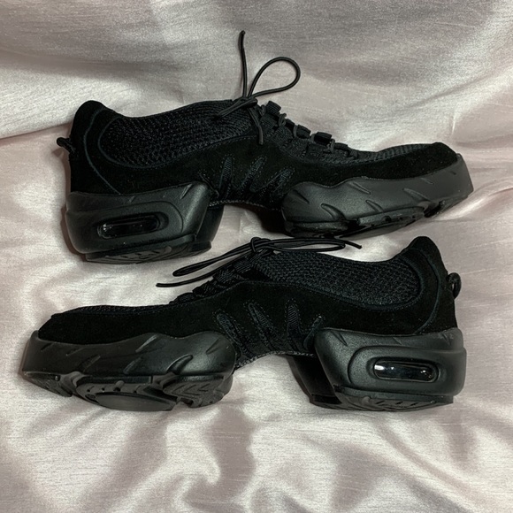 BLOCH Split-sole Dance Sneaker BLACK - Picture 3 of 7